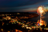 Fireworks Over Sister Bay-14