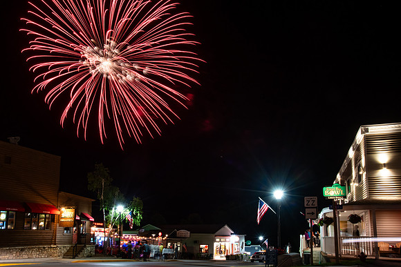 Fireworks Over Sister Bay-17