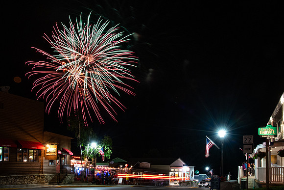 Fireworks Over Sister Bay-18