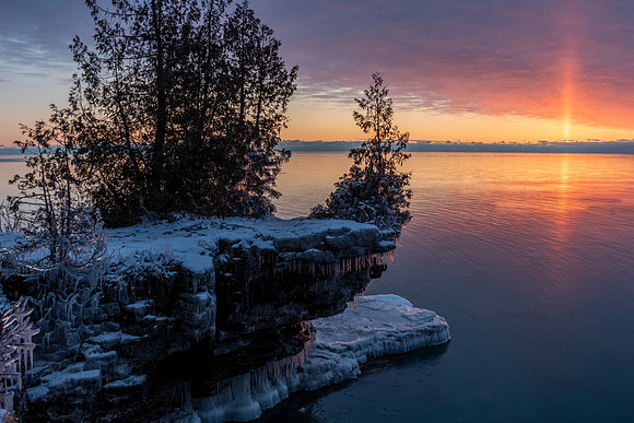 01-29-2021-Dan Eggert-Cave Point Sunrise-16