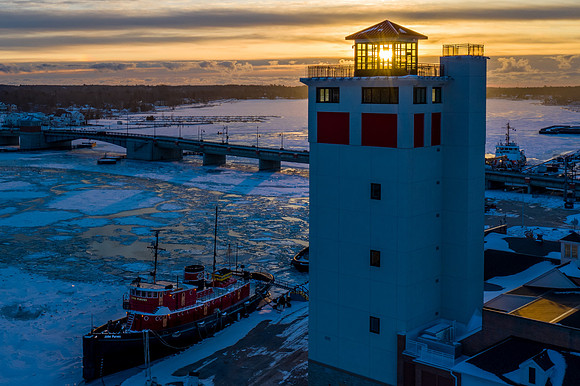 02-01-2021-Dan Eggert-Maritime Museum Sunrise-5