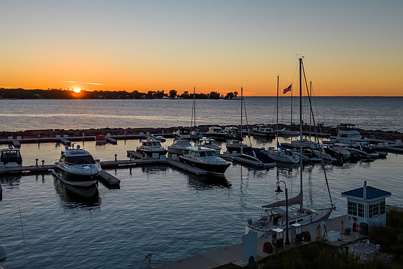 Egg Harbor Marina Golden Hour-11