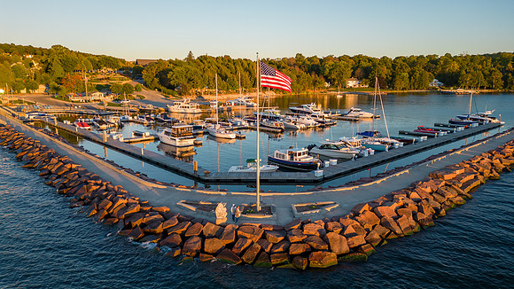 Egg Harbor Marina Golden Hour-2