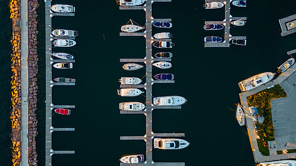 Egg Harbor Marina Golden Hour-6